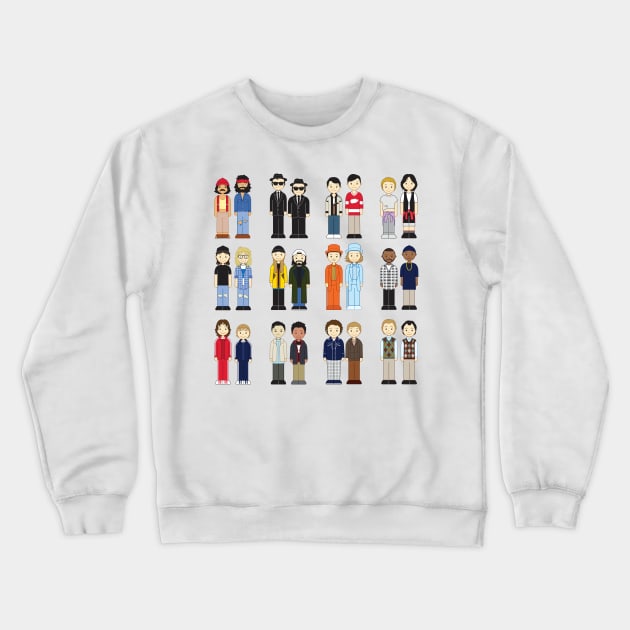 Funny Buddies Crewneck Sweatshirt by C_Squared_Designs